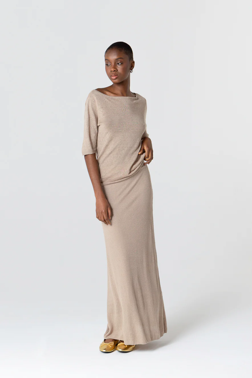 Jupe Désert en Lin - Image 3