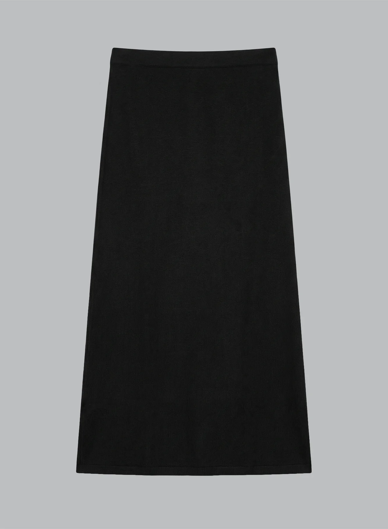 Jupe Noire en Lin / Elasthanne - Image 5