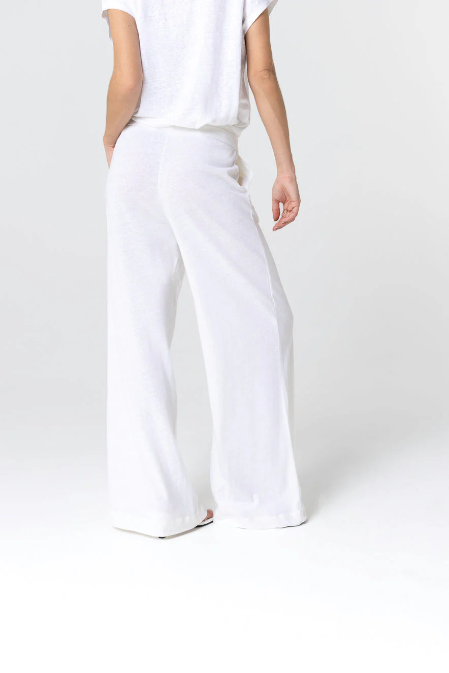 Pantalon Milk en Coton / Lin - Image 3