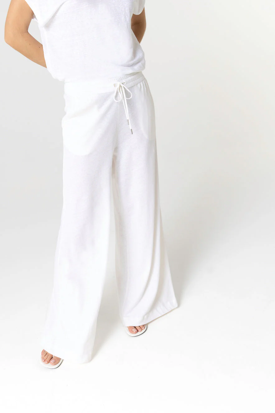 Pantalon Milk en Coton / Lin - Image 4