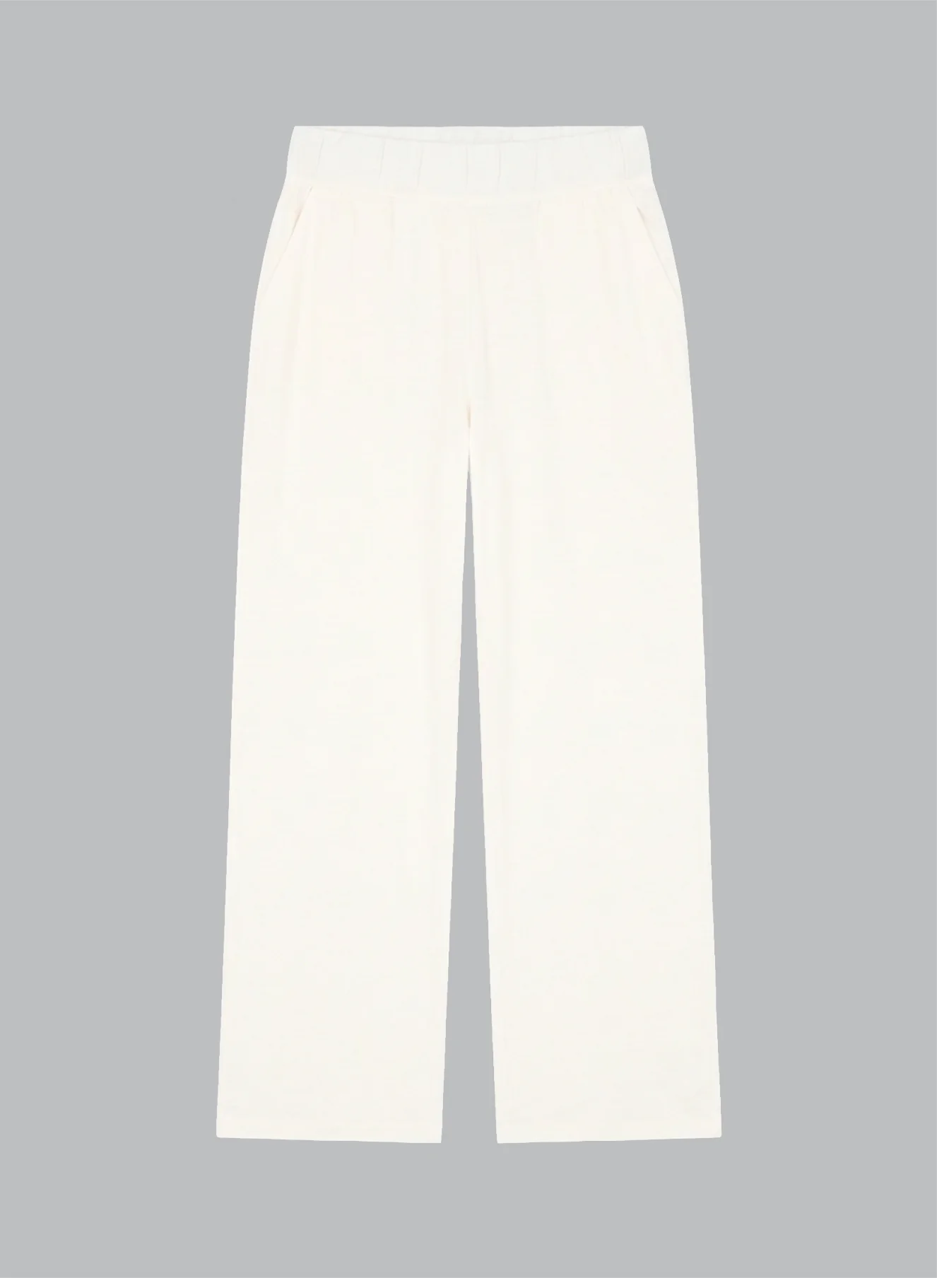 Pantalon Crème en Lin / Elasthanne - Image 5