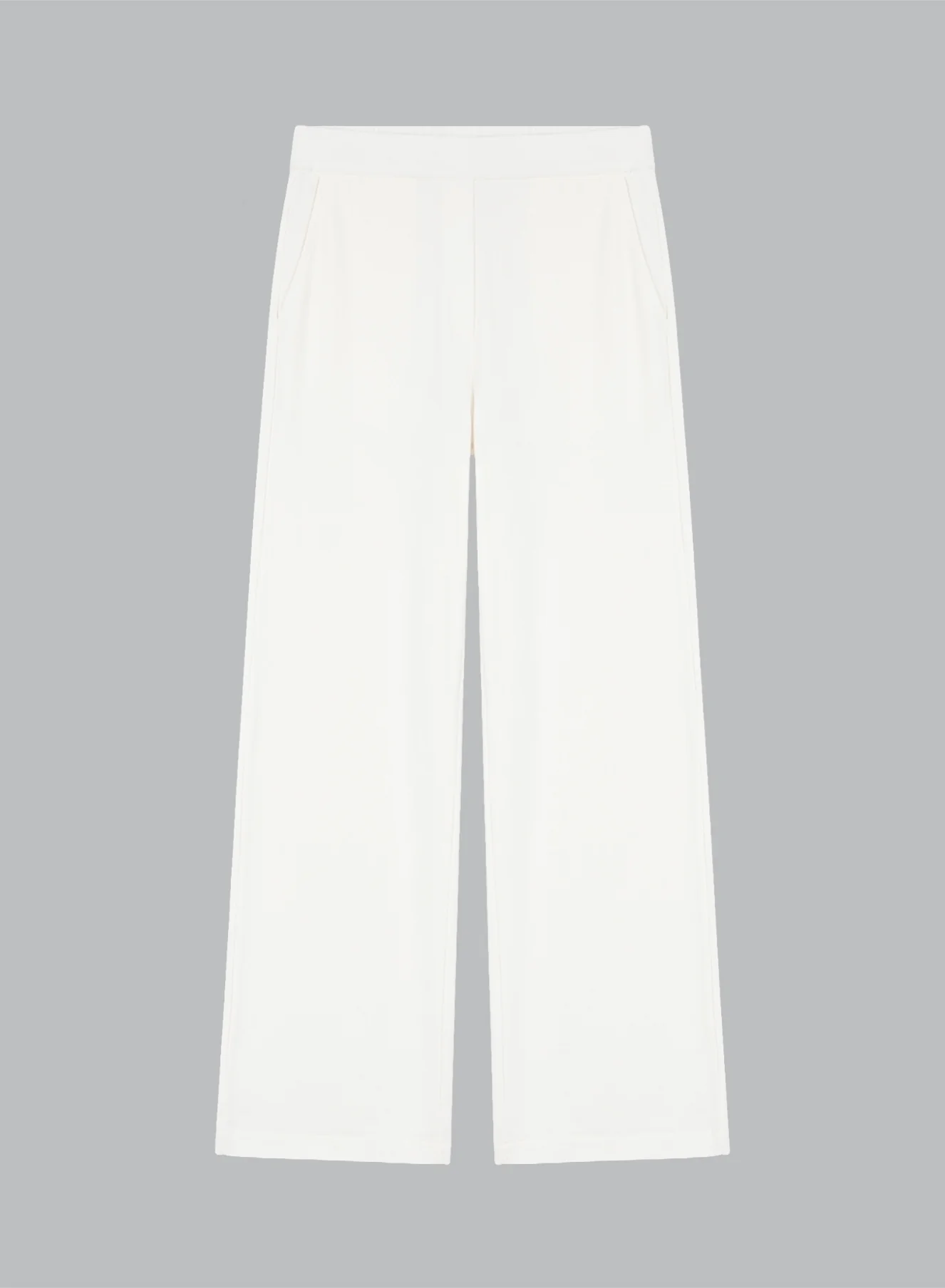 Pantalon Crème en Viscose / Elasthanne - Image 6