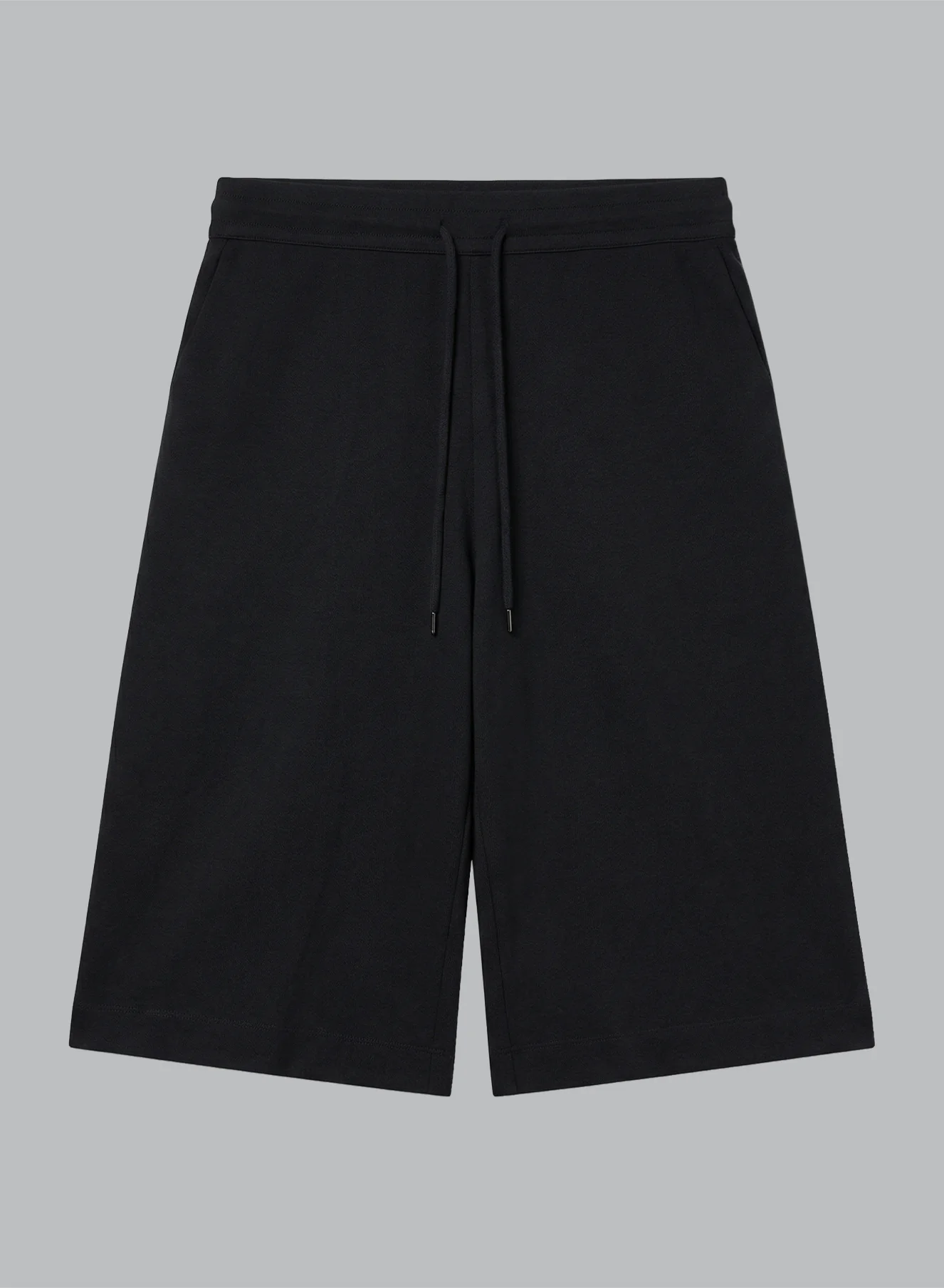 Short Noir en Coton / Lin - Image 6