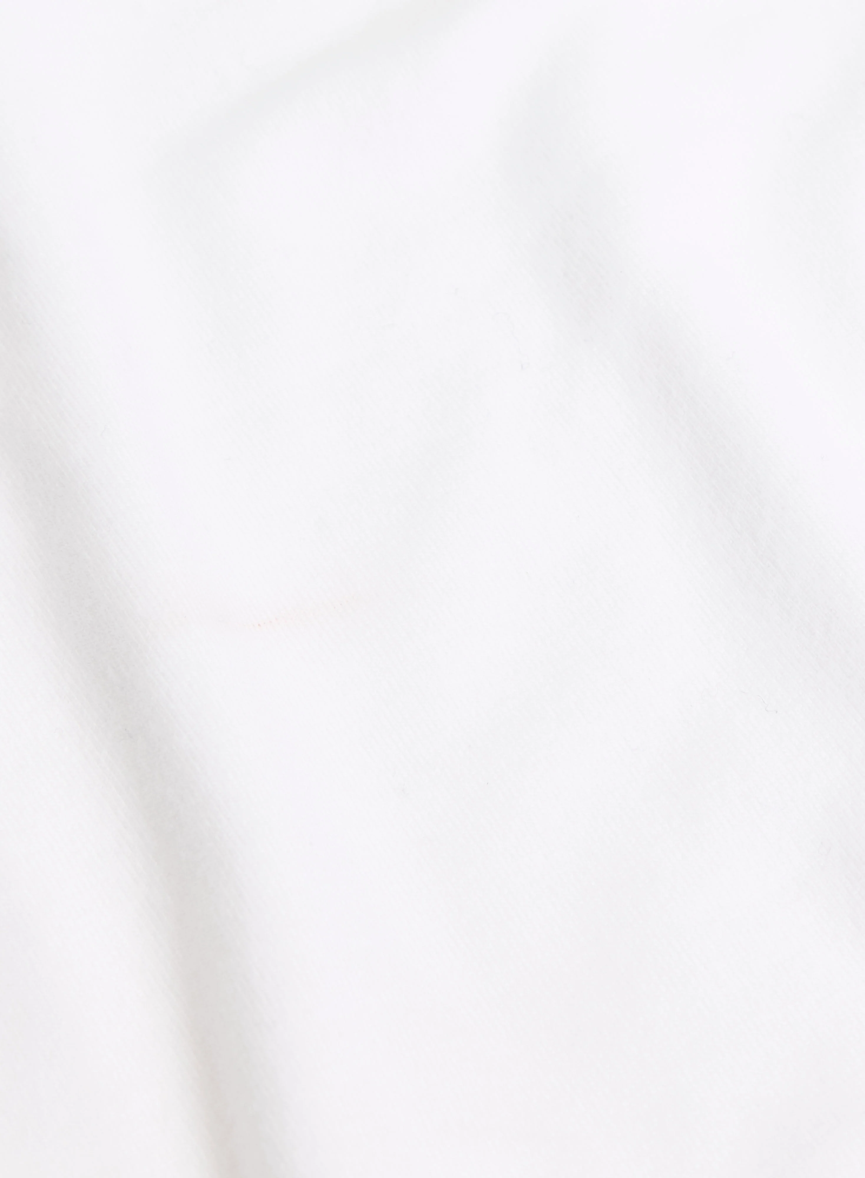 T-shirt Blanc Manches Courtes Col V en Viscose / Élasthanne - Image 9